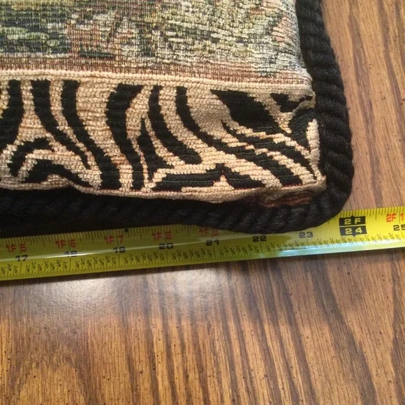 Borgata Tapestry Desert Scene Rectangular Lumbar Decorative Pillow - Picture 7 of 8